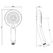 Para Dus 3 functii Wyga Led