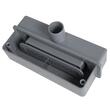 RIGOLĂ DUŞ INOX PERETE D40 / L268MM