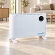 Convector electric digital Reecomer SC-AD-20 într-un living