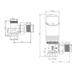 Set Rob Tur-Retur Termostatat 1/2 - white