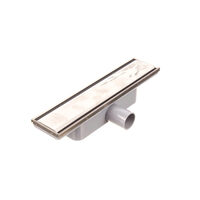 RIGOLĂ DUŞ INOX D40 / L326MM