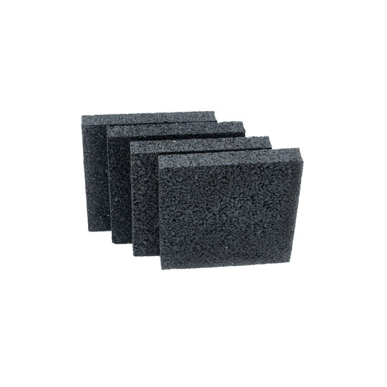 Set 4 covorase cauciuc anti-vibratii pentru masina de spalat 10x10x1.5cm 