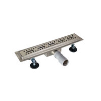 RIGOLĂ DUŞ INOX D40-50 / L 450 MM
