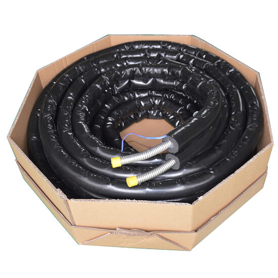 Țeavă din inox dublu, izolată,  gofrată 3/4" (DN16) 10 m  