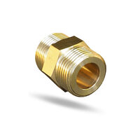 Niplu 3/4 FeFe- DN16  teava inox 
