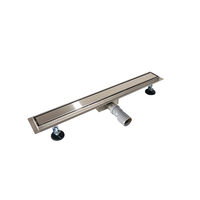 RIGOLĂ DUŞ INOX REVERSIBILA 600 MM WYGA